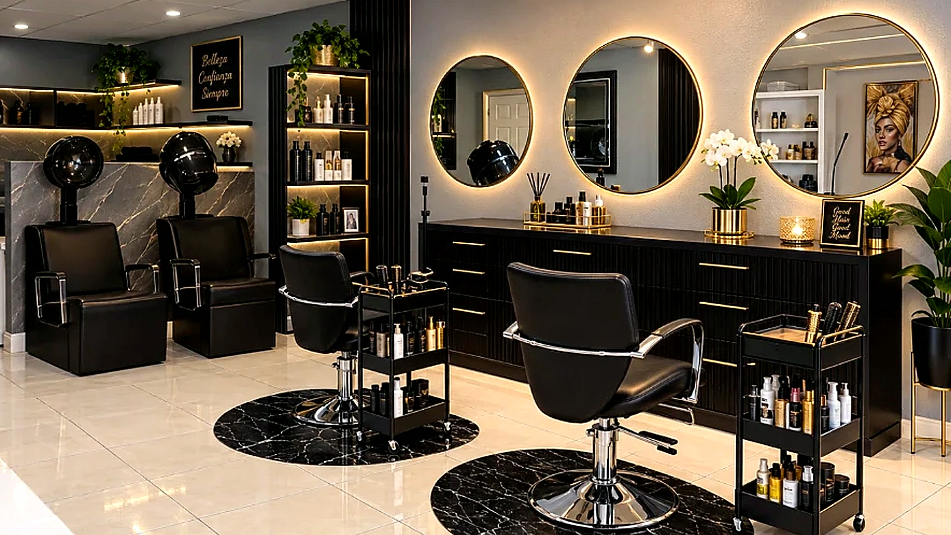 Inside Dominican Hairdresser Johanny