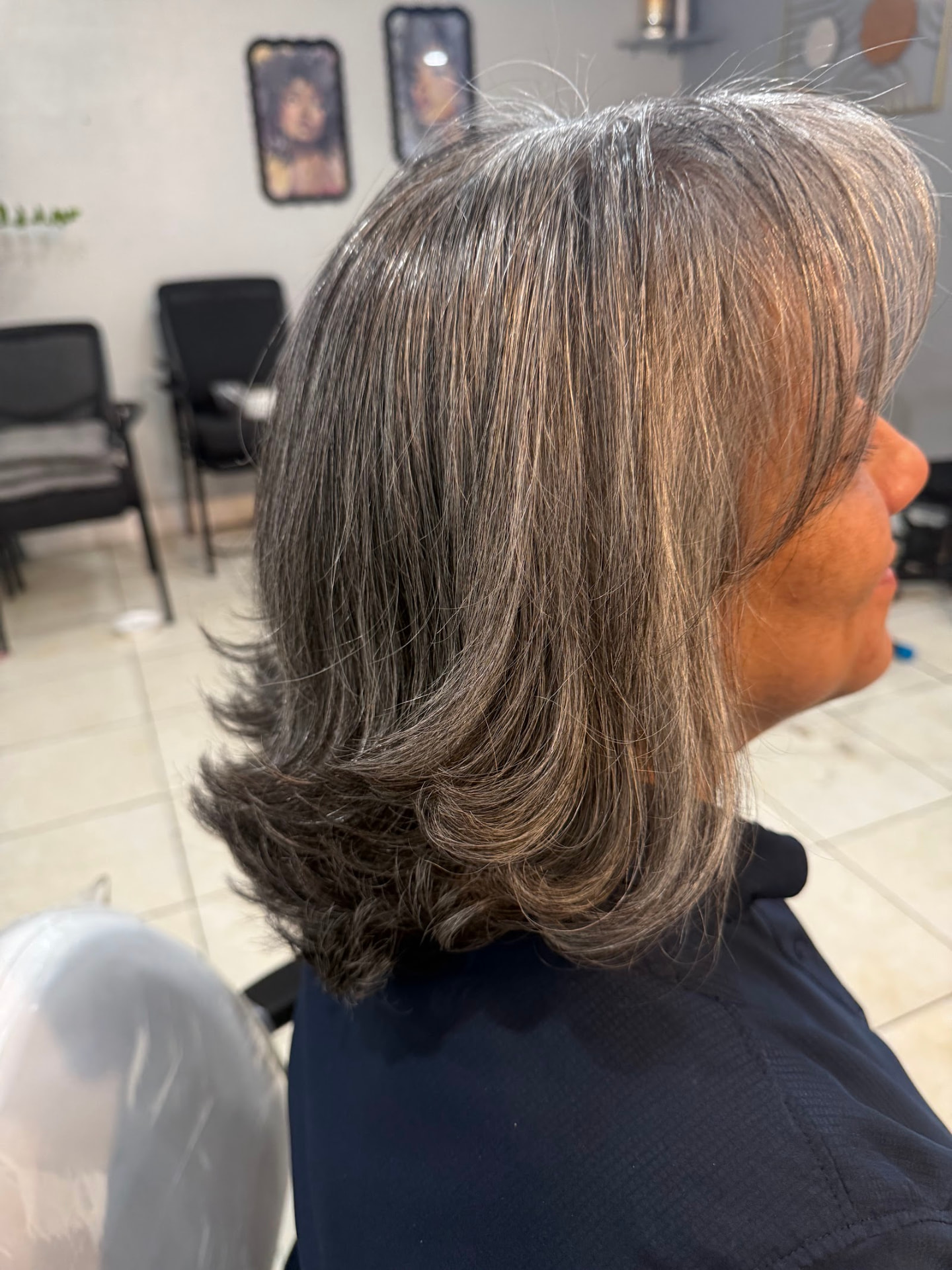 Silver Layers — Dominican Hairdresser Johanny